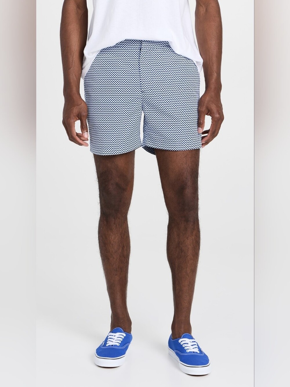 Frescobol Carioca Mens Copacabana Classic Swim Shorts 5" Travel Summer Size 34